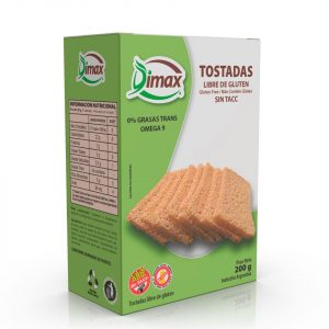 Caja Tostadas x200g Dimax