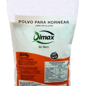 Polvo leudante x200g Dimax