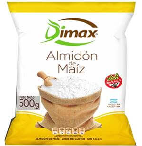 Almidón de Maiz x1kg Dimax