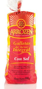 Discos de Arroz Con Sal x100g Natuzen