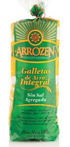 Discos de Arroz Sin Sal x100g Natuzen