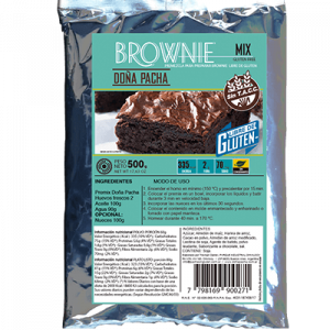 Premezcla Brownie x500g Doña Pacha