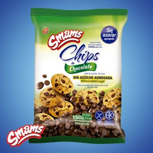 Polvorones c/Chip Sin Azucar x150g Smams