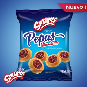 Pepas con Membrillo x150g Smams