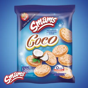 Polvorones Coco x130g Smams