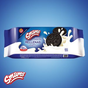 Galletas Rellenas Chocolate x105g Smams